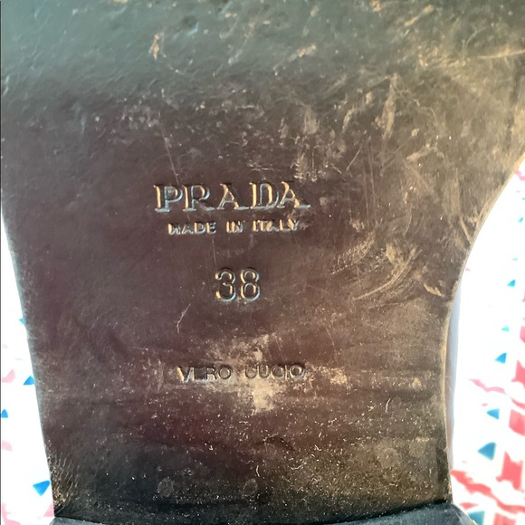 Vintage Prada Black Cowboy/Riding Boot - Picture 7 of 15